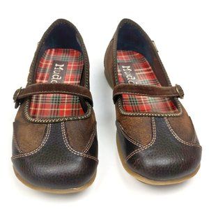 Mudd Mary Jane Style Brown Flats 7.5M